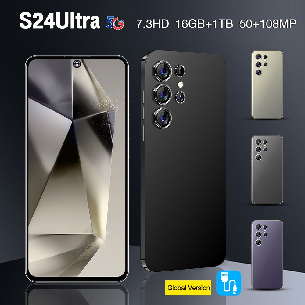 LX S24 Ultra C24 mode 16GB+1TB 6.8inch Long endurance High pixel Type-C charging interface Android14 smart phone